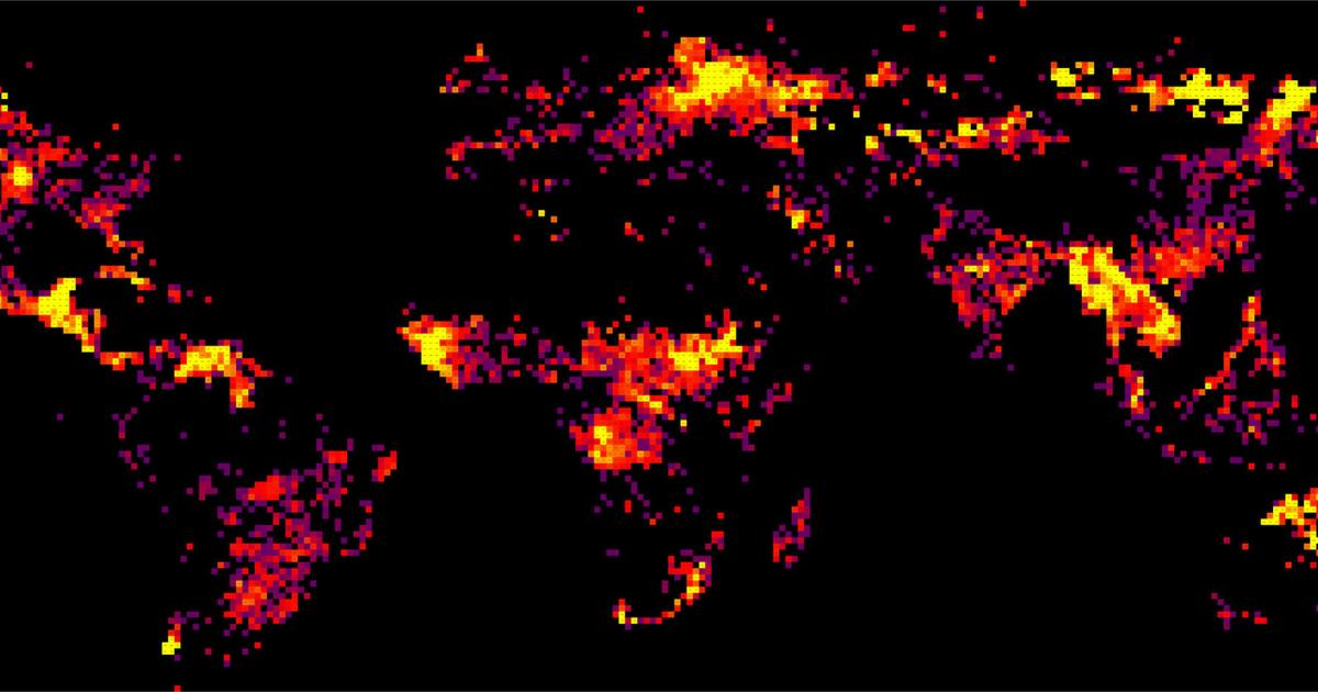 bản đồ về các đám cháy